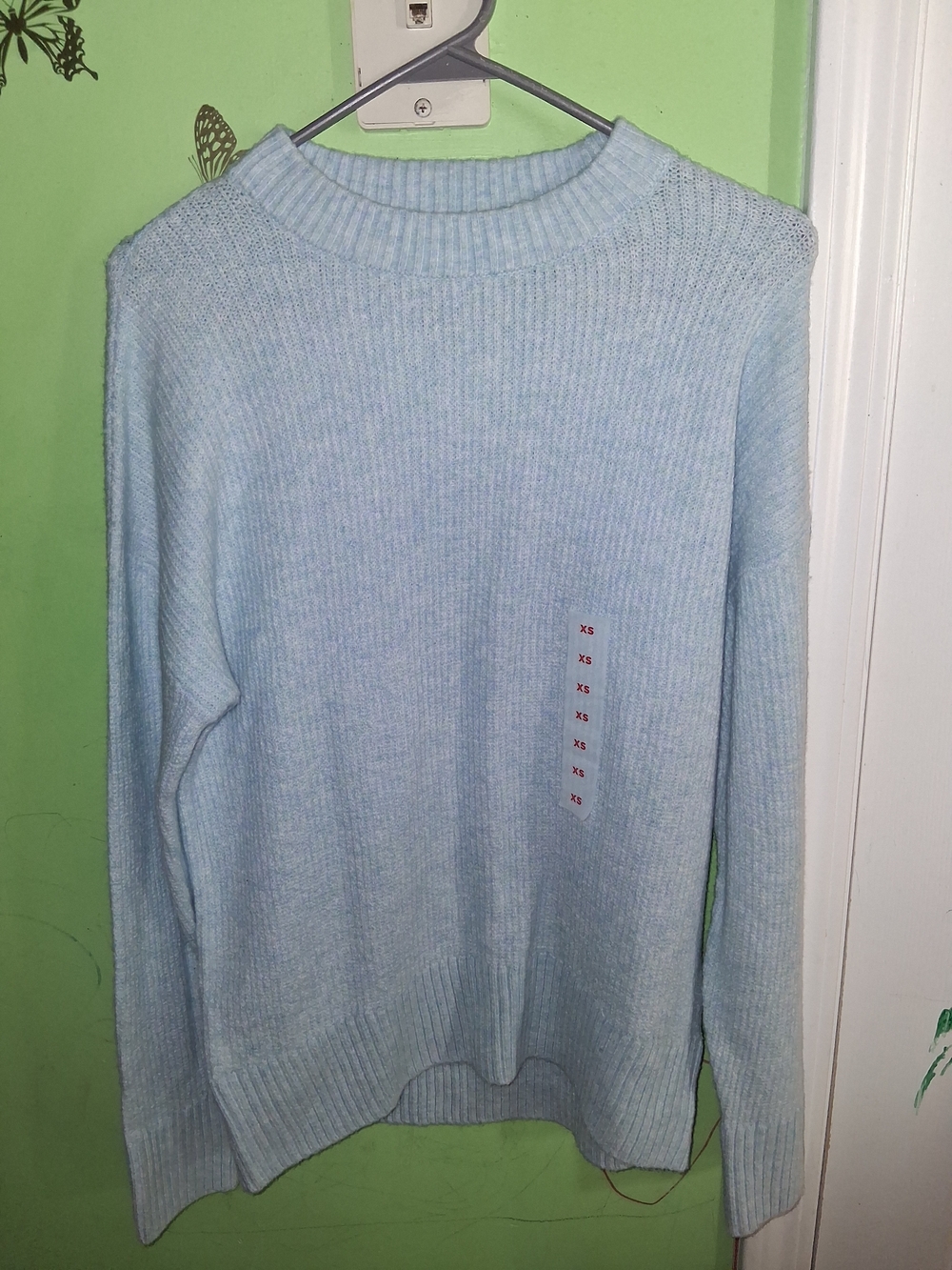 Old Navy Pale Blue Crewneck Sweater - Men